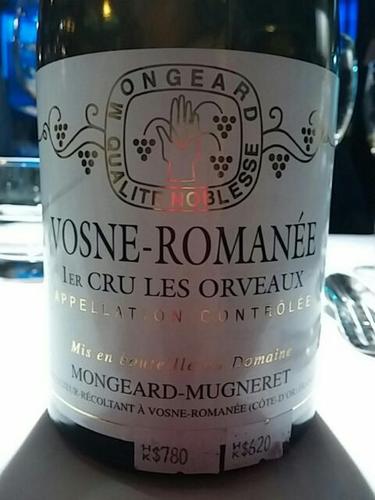 奇梦奥维斯园干红Domaine Mongeard Mugneret Les Orveaux