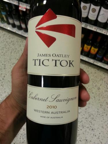 罗伯特奥特雷滴答系列赤霞珠干红Robert Oatley Vineyards James Oatley Tic Tok Cabernet Sauvignon