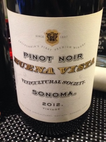 维斯塔社会黑皮诺干红Buena Vista Winery Vinicultural Society Pinot Noir