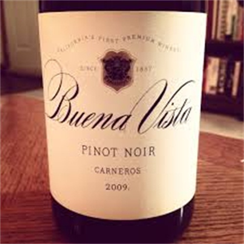 维斯塔卡纳罗斯黑皮诺干红Buena Vista Winery Carneros Pinot Noir