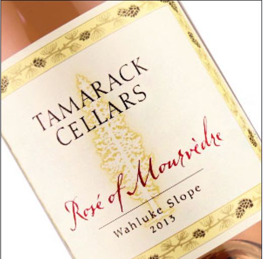 落叶松桃红Tamarack Cellars Rose of mourveder