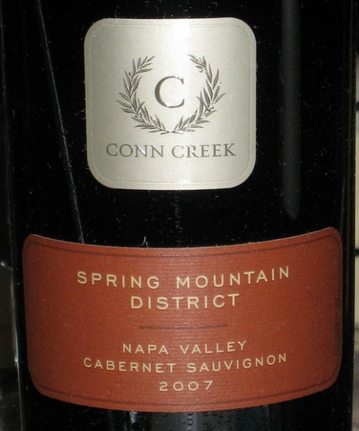 康溪春山区赤霞珠干红Conn Creek Spring Mountain District Cabernet Sauvignon