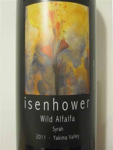 艾森豪尔野苜蓿西拉干红Isenhower Cellars Wild Alfalfa Syrah