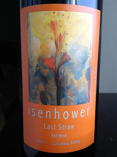 艾森豪尔最后稻草干红（哥伦比亚谷）Isenhower Cellars The Last Straw