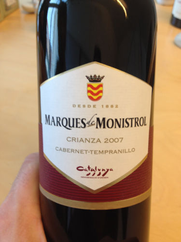 曼尼斯特洛赤霞珠-丹魄混酿干红Marques de Monistrol Cabernet - Tempranillo Crianza