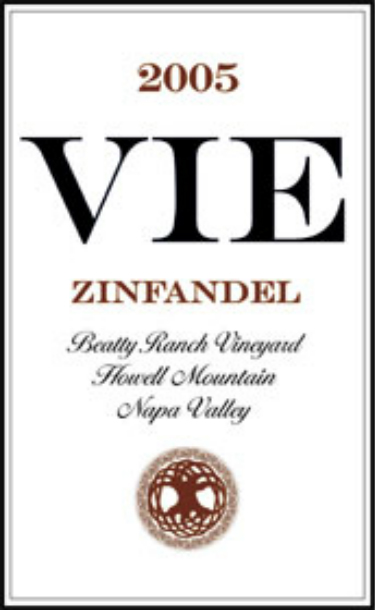 vie Howell Mountain Vineyards Beatty Ranch Zinfandel