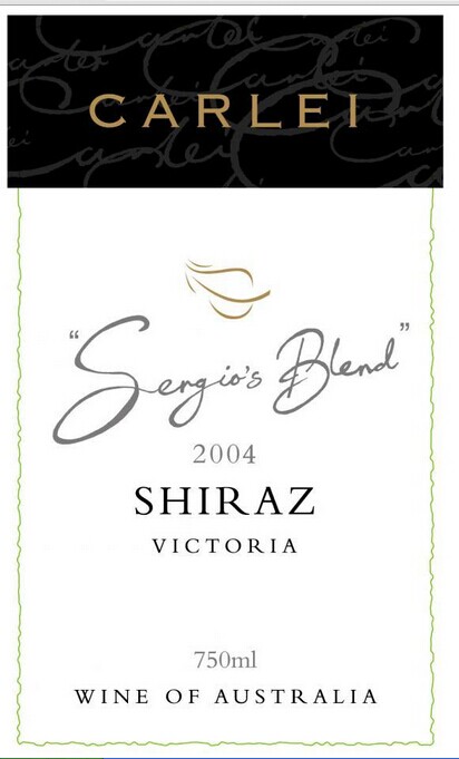 卡利绿塞尔吉奥西拉干红Carlei Sergio's Blend Shiraz