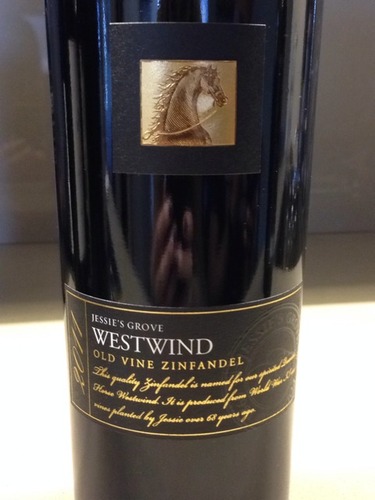 杰西酒庄表演者老藤仙粉黛干红Jessie's Grove Winery Westwind Old Vine Zinfandel