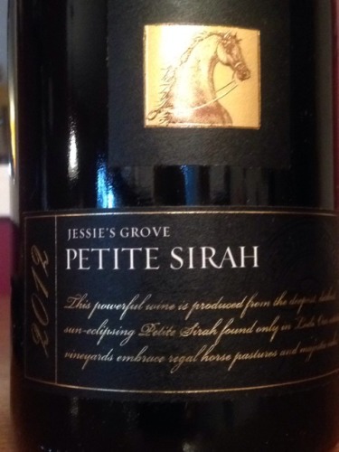 杰西洒庄小西拉干红Jessie's Grove Petite Sirah