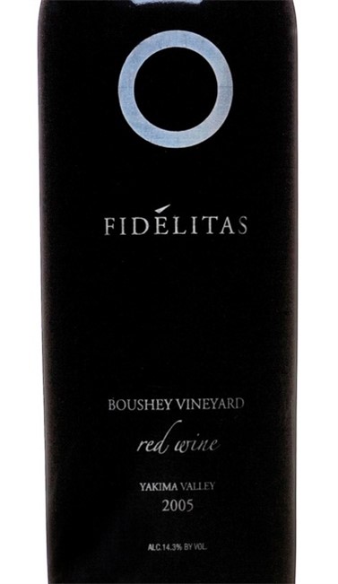 费得丽塔布雪儿庄园干红Fidelitas Boushey Vineyard Red