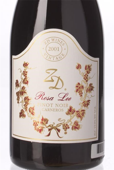 ZD罗莎李黑皮诺干红ZD Wines Rosa Lee Pinot Noir