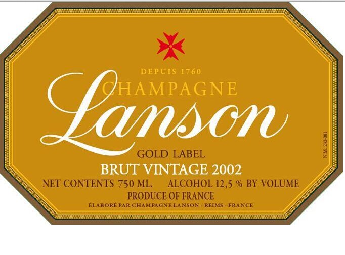 岚颂金标干型香槟Champagne Lanson Gold Label Brut