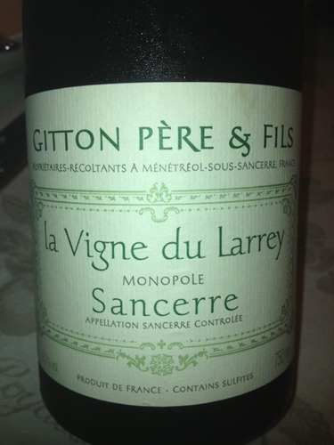 Gitton Pere & Fils Sancerre La Vigne du Larrey