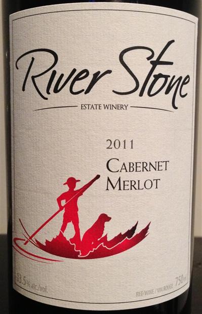 河石赤霞珠梅洛干红River Stone Estate Winery Cabernet Merlot