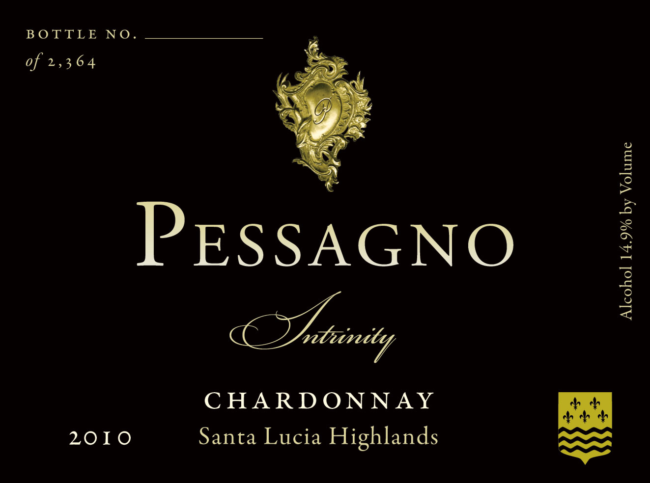 普赛诺英淳恩尼蒂霞多丽干白Pessagno Intrinity Chardonnay