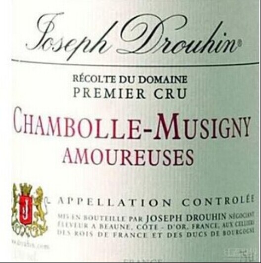 约瑟夫杜鲁安爱侣园干红Joseph Drouhin Amoureuses