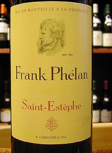 飞龙世家酒庄副牌干红Frank Phelan