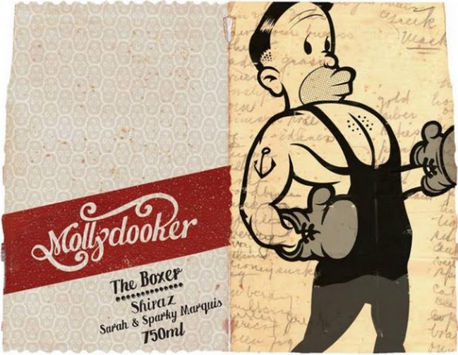 左撇子拳击手西拉干红Mollydooker The Boxer Shiraz