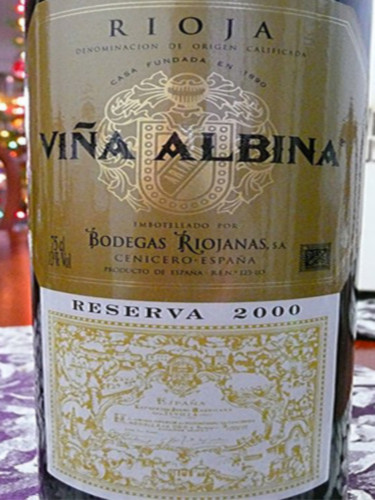 里奥哈维娜亚比娜珍藏干红Bodegas Riojanas Vina Albina Reserva