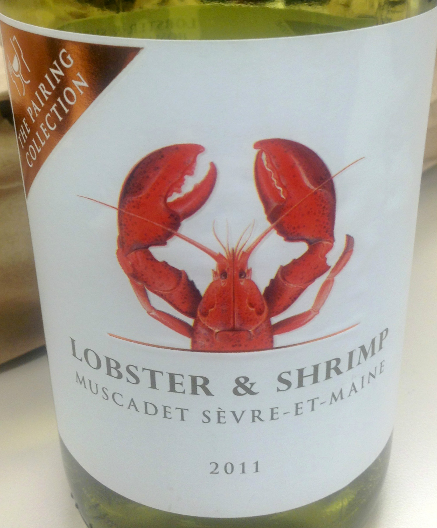 巴顿嘉斯蒂摞合虾&蟹干白Barton & Guestier The Pairing Collection Lobster & Shrimp Muscadet Sevre-et-Maine