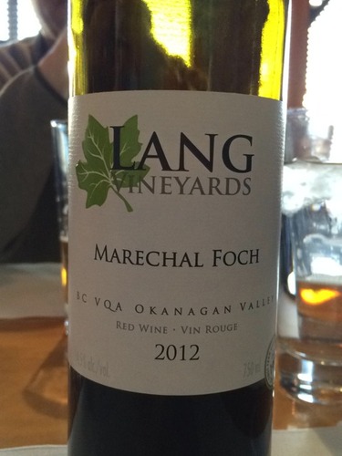 朗酒庄马雷夏尔福熙干红Lang Vineyards Marechal Foch