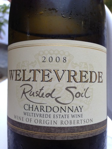 伟铁芙雷德锈泥土霞多丽干白Weltevrede Rusted Soil Chardonnay