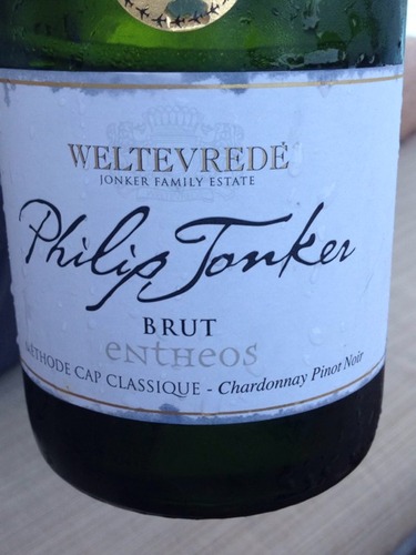 伟铁芙雷德菲利普穹克霞多丽-黑皮诺干型起泡酒Weltevrede Philip Jonker Brut Chardonnary-Pinot Noir