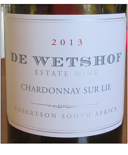 狄屈苏富丹尼尔霞多丽干白De Wetshof Danie de Wet Chardonnay Sur Lie