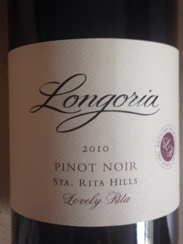 朗格人性天使黑皮诺干红Longoria Wines Lovely Rita Pinot Noir