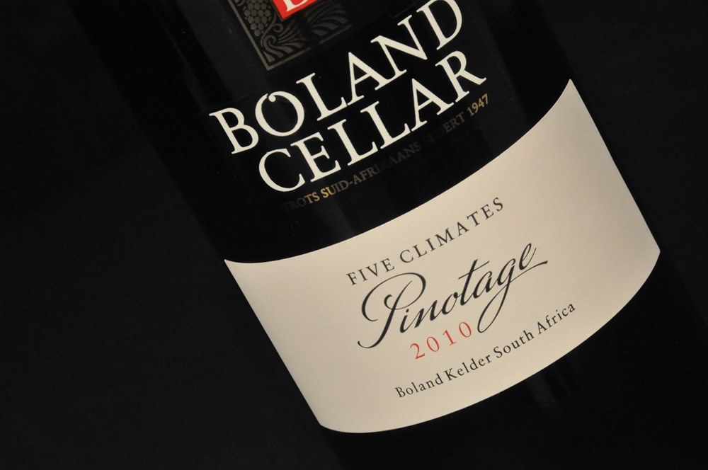 伯兰德五个气候皮诺塔吉干红Boland Cellar Five Climates Pinotage