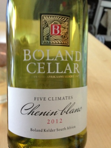 伯兰德五个气候白诗南干白Boland Cellar Five Climates Chenin Blanc