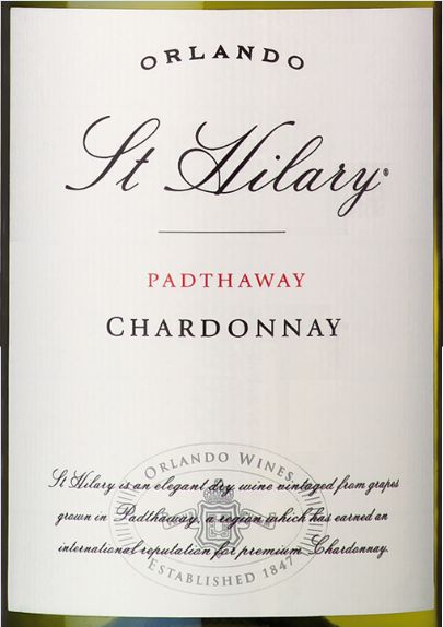 奥兰多St希拉里霞多丽干白Orlando St Hilary Chardonnay