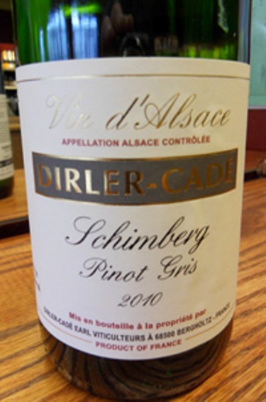 凯德酒庄盛伯格灰皮诺干白Domaine Dirler-Cade Pinot Gris Schimberg