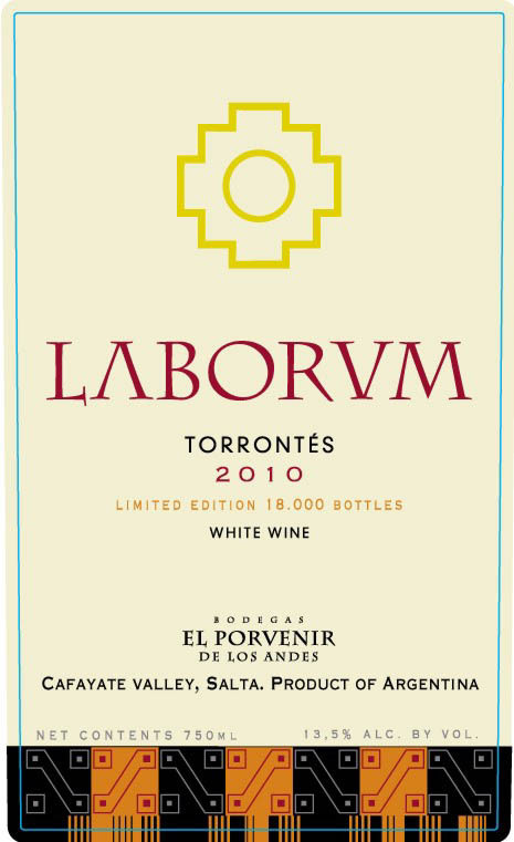 安第斯未来杰作系列特浓情干白Bodegas El Porvenir de los Andes Laborum Torrontes