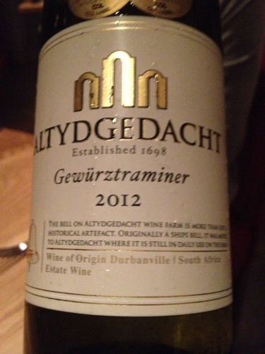 阿泰吉达琼瑶浆干白Altydgedacht Gewurztraminer