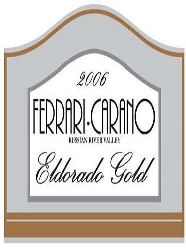 法拉利卡诺黄金国度甜白Ferrari-Carano Eldorado Gold