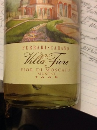 法拉利卡诺维拉费雷莫斯卡托干白Ferrari-Carano Villa Fiore Fior di Moscato