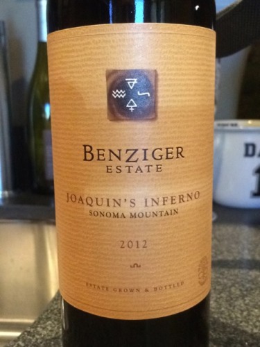 本齐格华金地狱干红Benziger Family Winery Joaquin's Inferno