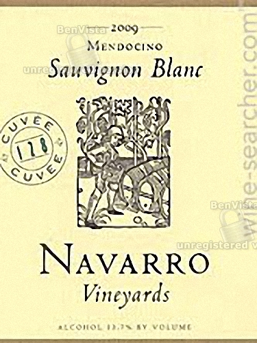 纳瓦罗128号酒窖长相思干白Navarro Vineyards Cuvee 128 Sauvignon Blanc