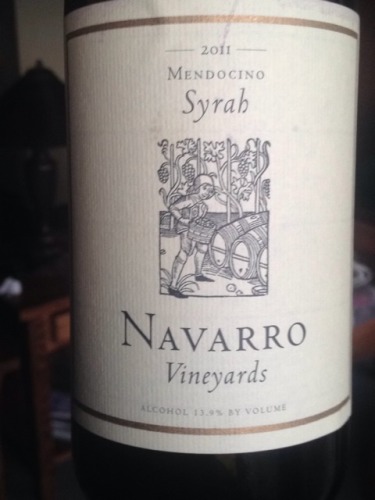 纳瓦罗西拉干红Navarro Vineyards Syrah