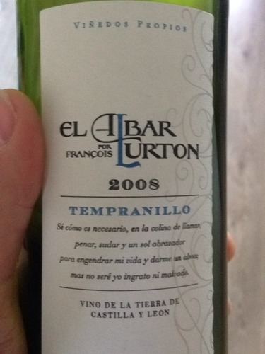 卢顿家族El阿尔巴丹魄干红Francois Lurton El Albar Tempranillo