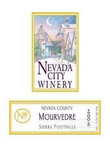 内华达慕合怀特干红Nevada City Winery Mourvedre