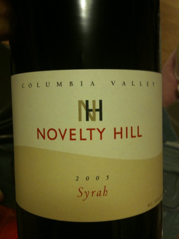 新奇山酒庄西拉干红Novelty Hill Syrah