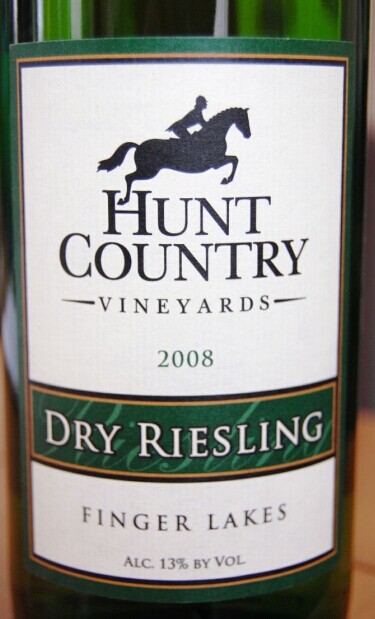 猎乡雷司令干白Hunt Country Vineyards Dry Riesling