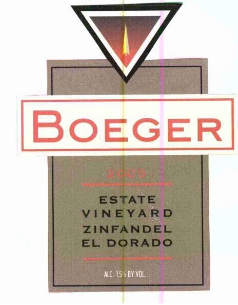 伯格尔仙粉黛干红Boeger Winery Zinfandel