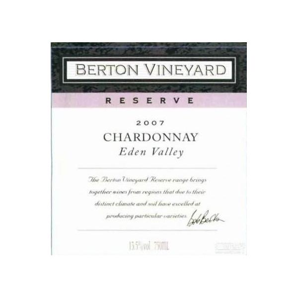 伯顿园珍藏系列霞多丽干白Berton Vineyard Reserve Chardonnay