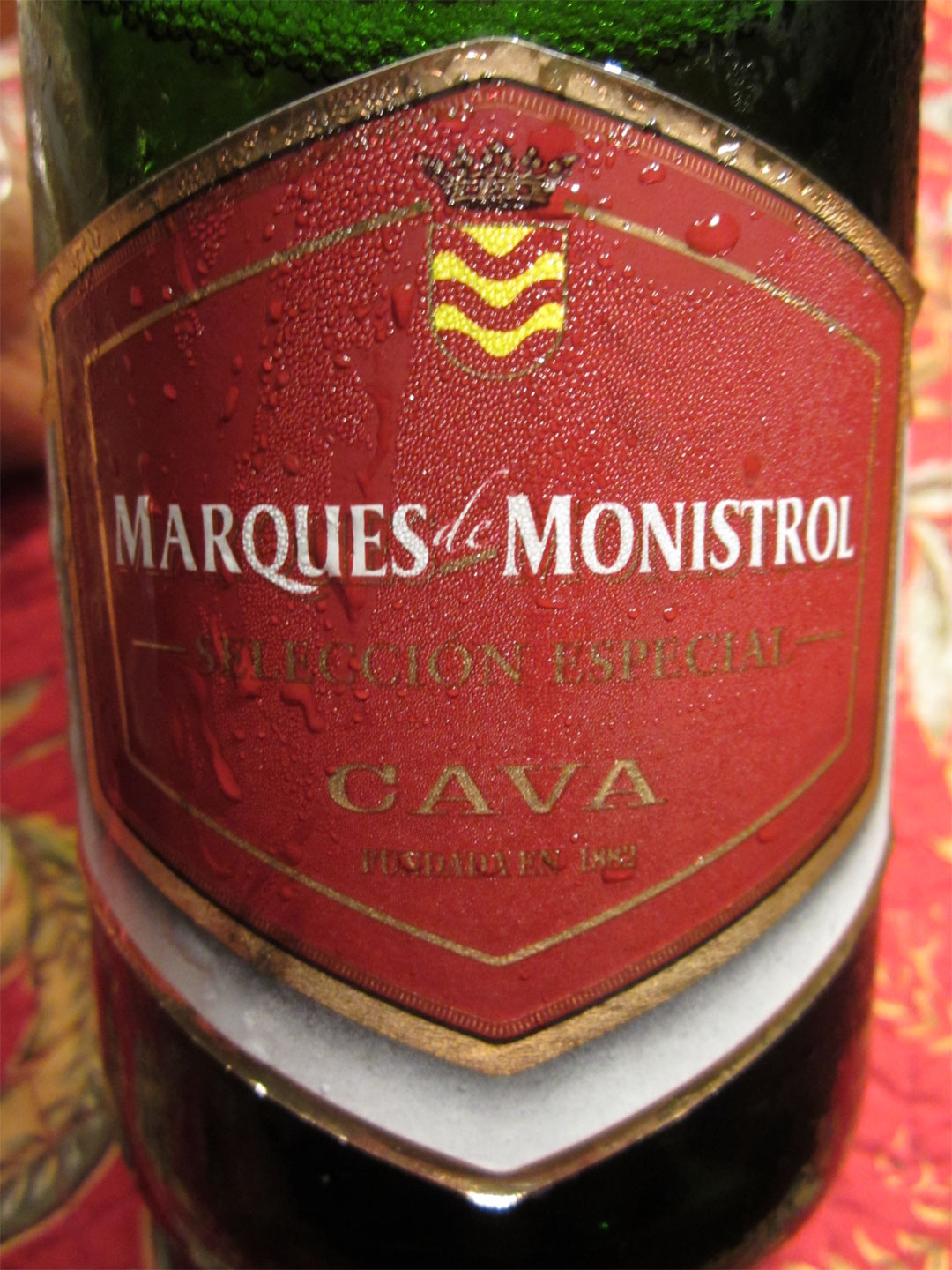 曼尼斯特洛精选卡瓦桃红起泡酒Marques de Monistrol Seleccion Especial Brut Rose Cava