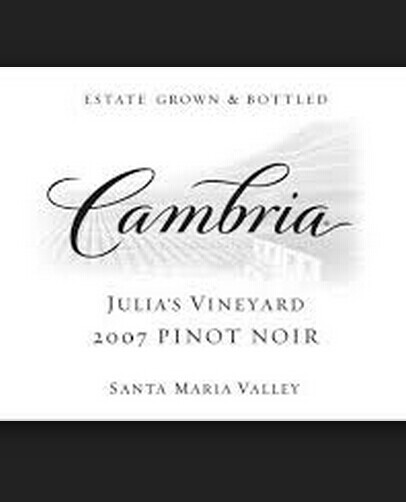 坎布瑞朱丽亚梅洛干红Cambria Julia's Vineyard Pinot Noir