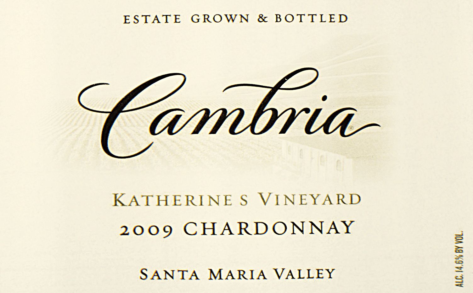 坎布瑞凯瑟瑞霞多丽干白Cambria Katherine's Vineyard Chardonnay