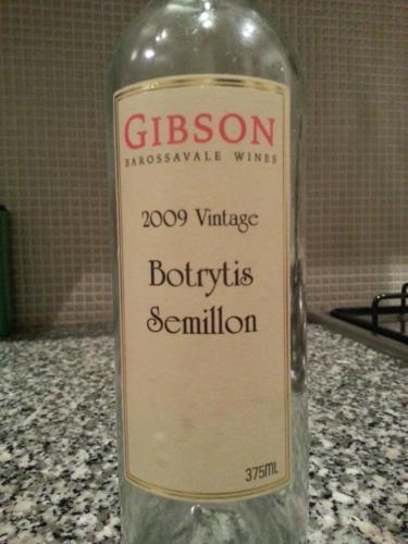 吉布森赛美蓉贵腐甜白Gibson Barossavale Botrytis Semillon